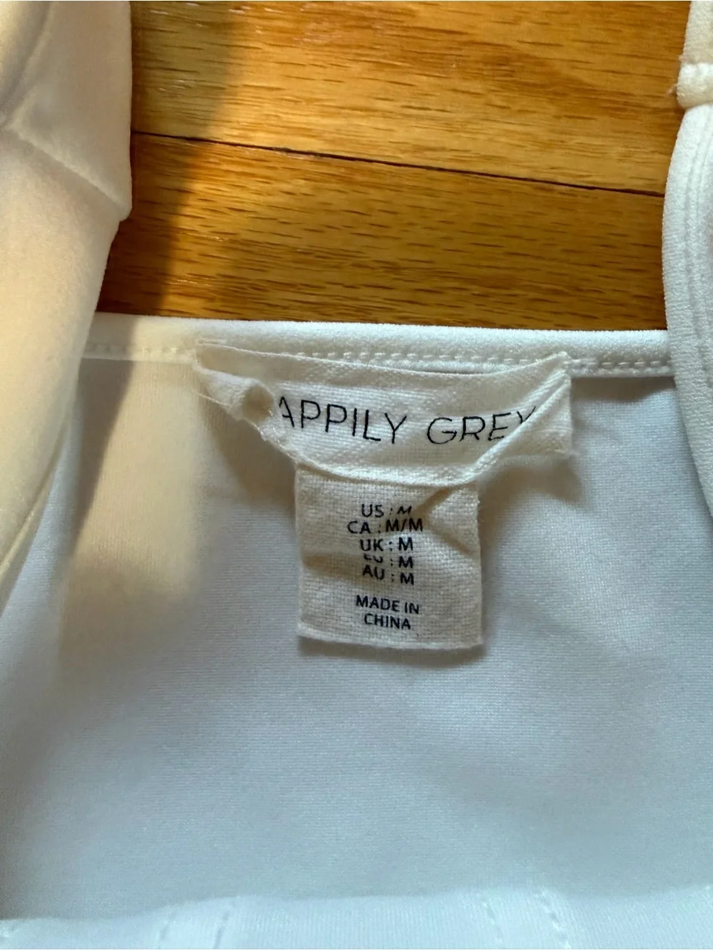 White Women's Structured Square-Neck Crop Top - Picture 2 of 2